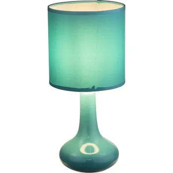 Lampička Globo 21657B | PARINA stolní lampička | 1xE14 | zelená | Š: 15 cm |