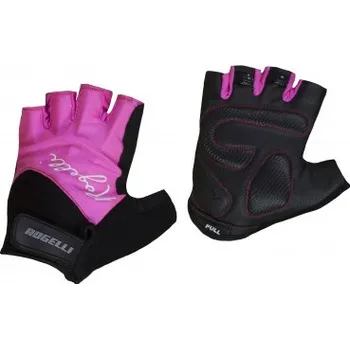 Cyklistické rukavice Dámské rukavice na kolo Rogelli DOLCE, růžové Velikost: XL