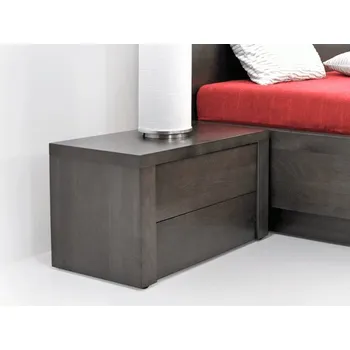 Noční stolek Noční stolek Rubi 3 - dub Moření: D0