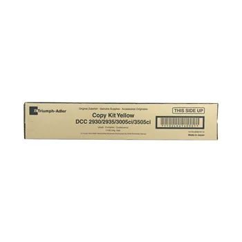 Triumph - Adler žlutý (yellow) toner, CK-2930Y, 653010116, 15000 stran při 5% pokrytí, pro Triumph - Adler DCC 2930