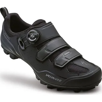 Pánské cyklistické tretry Recenze Specialized Comp MTB 2018 černé/tmavě šedé