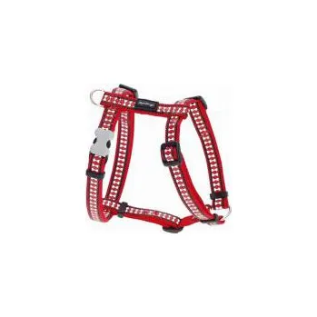 Postroj pro psa Red Dingo Bones Rfx postroj červený