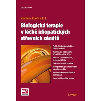 Biologická terapie v léčbě idiopatických střevních zánětů (2. vydání) - Vladimír Zbořil a kol.