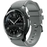 eses Silikonový řemínek - Šedý, 22 mm