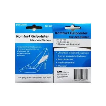 Vložka do bot Vložky do bot gelové 2ks 8x5cm