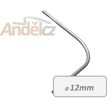 Zábradlí Kolena výplně nerez pr.12mm R100 90°až 179°