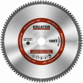 Pilový kotouč KREATOR KRT020506 305 x 30 mm 100 zubů