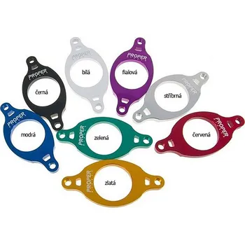 Brzda na kolo Gyro plate BMX - PROPER Microlite Fialová