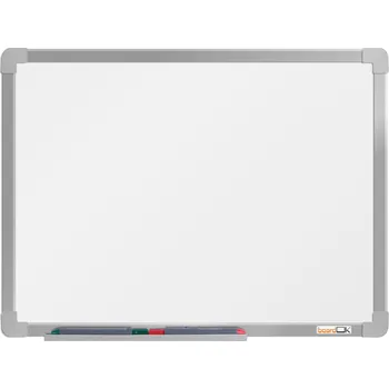 Kancelářský nábytek Keramická tabule boardOK 60x45 cm, barevný rám barva rámu: stříbrná VOK060045-2100