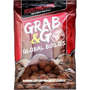 Starbaits Boilie Grab & Go Global Boilies 20 mm 10 kg, Strawberry Jam