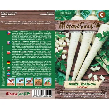 Semeno Moravoseed Petržel kořenová Osborne 1500 ks