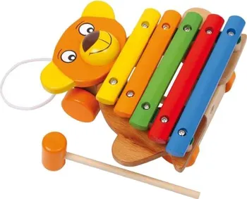 Hudební nástroj pro děti Legler Xylofon Medvídek