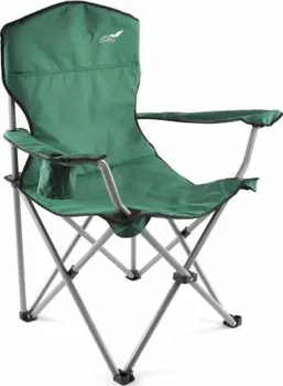 kempingová židle Divero XL skládací kempingová židle zelená