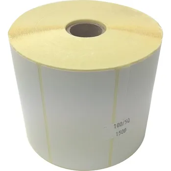 Kotouček do pokladny a tiskárny štítků Etiketa na kotouči 100x50mm, papírová