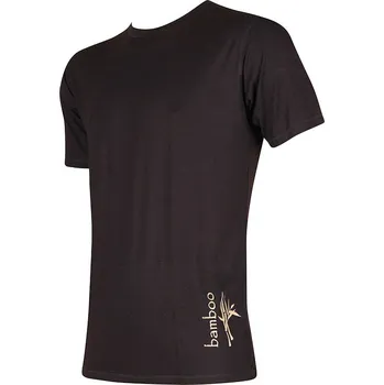 Pánské tričko BAMBUS pánské bambusové tričko LONKA černá XL