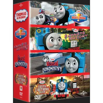 DVD kolekce 1.-4. díl Mašinka Tomáš DVD film DVD kolekce 1.-4. díl Mašinka Tomáš