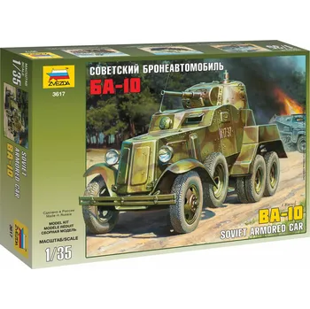 Plastikový model Zvezda Soviet Armored Car BA-10 1:35