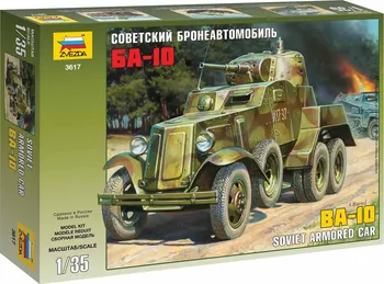 Plastikový model Zvezda Soviet Armored Car BA-10 1:35