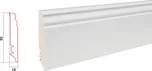Barlinek ELITE WHITE P9H27362A soklová lišta | cena za bm