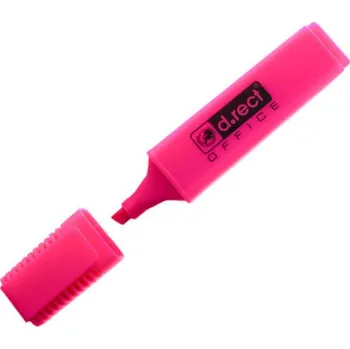 Zvýrazňovač Zvýrazňovač se zkoseným hrotem, růžový