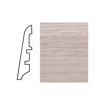 K-Produkt KP60 Dub bělený světlý 13209 soklová lišta