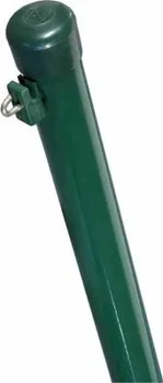 Plotový sloupek Pilecký Ideal kulatý zelený 4300 x 60 mm