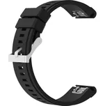 eses Silikonový řemínek pro Garmin - Černý, QuickFit 26 mm