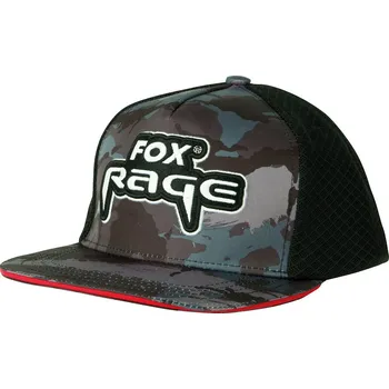 Rybářské oblečení Fox Rage Camo Flat Peak Baseball Cap
