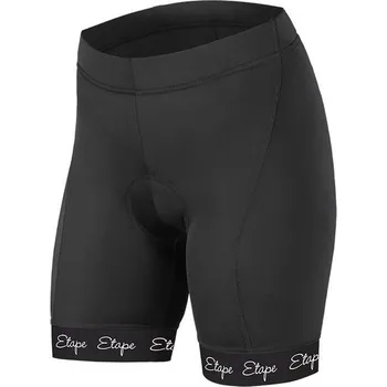 Cyklistické kalhoty Dámské kalhoty Etape Natty s vložkou, černá Velikost: XL