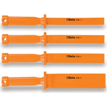 Dláto SADA 3 DLÁT Z PVC-MODEL 988/K4 (Sada 4 plastových plochých dlát odolných proti poškrábání)