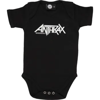 Kojenecký body Dětské body dětské Anthrax - Logo - METAL-KIDS - 555-30-8-7 - 56