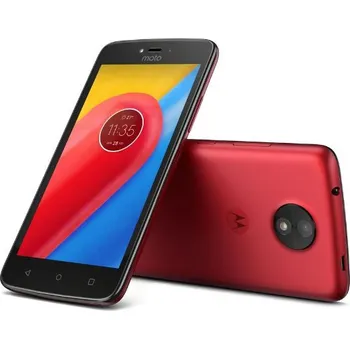 Mobilní telefon Recenze Lenovo Moto C Single SIM 4 GB červený