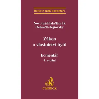 Kniha Zákon o vlastnictví bytů: Komentář (4. vydání) - Marek Novotný a kol.
