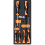 SADA ŠROUBOVÁKŮ-MODEL 2450/M202 6KS V PODESTĚ Z MĚKKÉ PĚNY (Měkká přihrádka tvarovaná za tepla, se sadou nástrojů)