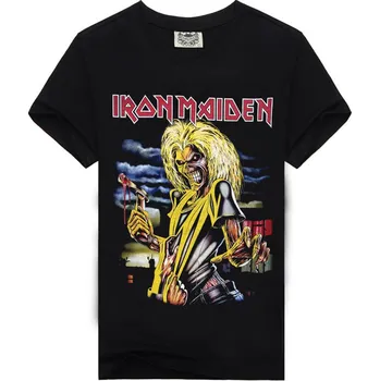 Pánské tričko Velmi typické a opravdu stylové tričko Iron Maiden - vel. M