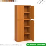 S 5 80 06 Hobis Strong - Skříň 2x dveře plné