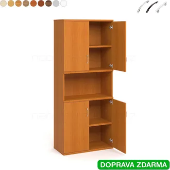 Policová skříň S 5 80 05 Hobis Strong - Skříň dveře plné, nika, dveře plné
