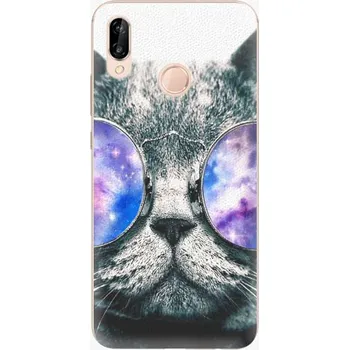 Pouzdro na mobilní telefon iSaprio Galaxy Cat pro Huawei P20 Lite