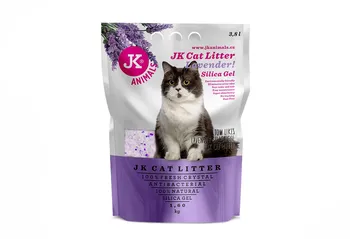 Podestýlka pro kočku JK Animals Litter Silica gel Lavender