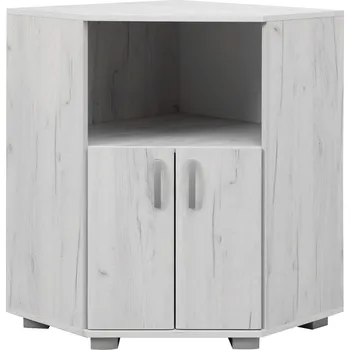 Komoda Komoda rohová dub sněhový ROMA RU