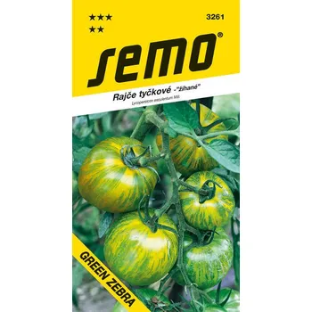 SEMO Rajče tyčkové Green Zebra 30 ks Semeno SEMO Rajče tyčkové Green Zebra 30 ks