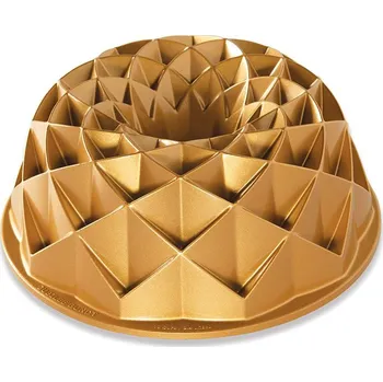 Forma na pečení Nordic Ware Jubilee forma na bábovku zlatá 2,3 l