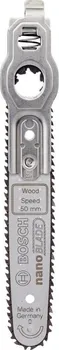 Pilová lišta Bosch NanoBlade Wood Speed 50