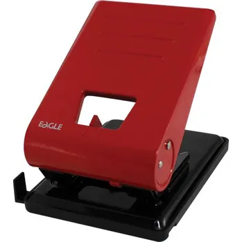 Děrovačka Děrovač Eagle 837 XL - do 50 listů, červený