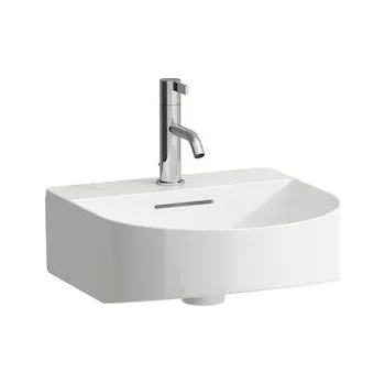 Umyvadlo Sonar SaphirKeramik - umývátko 41x42, 1 otvor pro baterii, s přepadem H8153410001041