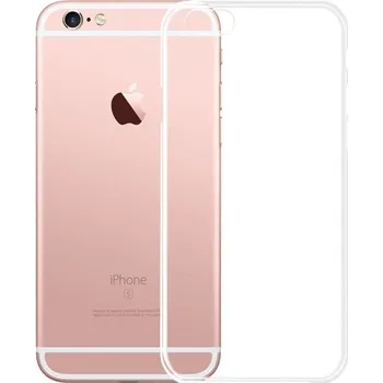 Silikonový kryt pro iPhone 6 Plus a 6S Plus - Průhledný