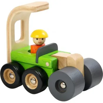 Recenze Voila Dřevěný parní válec s kartáči Dřevěná hračka Recenze Voila Dřevěný parní válec s kartáči