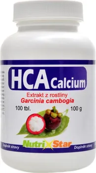 Spalovač tuku Nutristar HCA calcium garcinia 100 tbl.