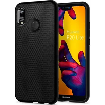 Spigen Liquid Air pro Huawei P20 Lite černé Pouzdro na mobilní telefon Spigen Liquid Air pro Huawei P20 Lite černé