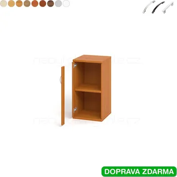 Policová skříň S 2 40 02 L Hobis Strong - Skříň dveře prosklené levé